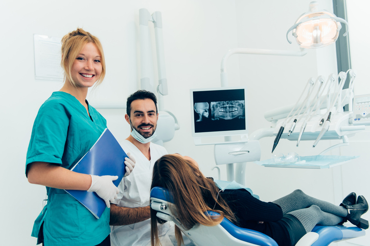 Teamwork is a big part of working as a dental assistant – look for a boss who values it