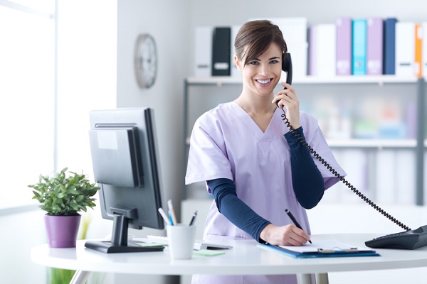 The ability to communicate clearly and effectively can help you excel in a medical office