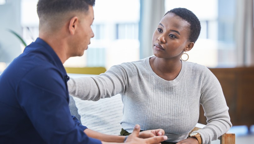 Crisis Response and Mental Health Worker supporting a client.