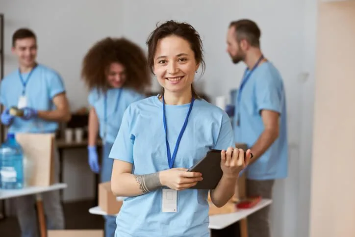 A Community Support Worker student participates in practicum training in BC.
